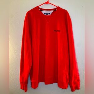 Tommy Hilfiger Red Long Sleeve Shirt